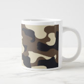 Camouflage Zubehör Jumbo-Tasse (Rechts)