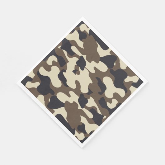 Camouflage Zubehör Serviette (Ecke)