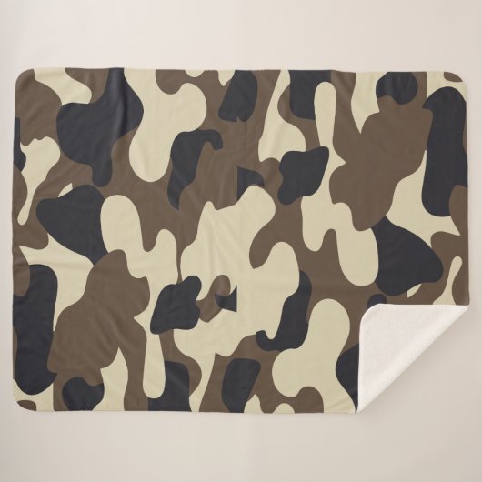 Camouflage Zubehör Sherpadecke (Vorderseite (Horizontal))