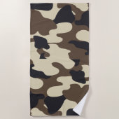 Camouflage Zubehör Strandtuch (Vorderseite)