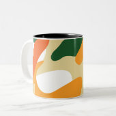 camouflage zweifarbige tasse (Vorderseite Links)