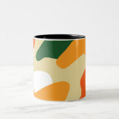 camouflage zweifarbige tasse (Mittel)