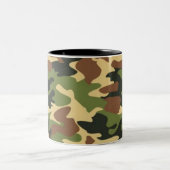camouflage zweifarbige tasse (Mittel)