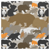 Camouflagebär Stoff (Nahaufnahme)
