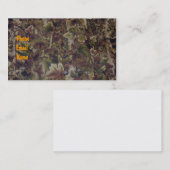 Camouflagegeschäftskarte Visitenkarte (Vorne/Hinten)