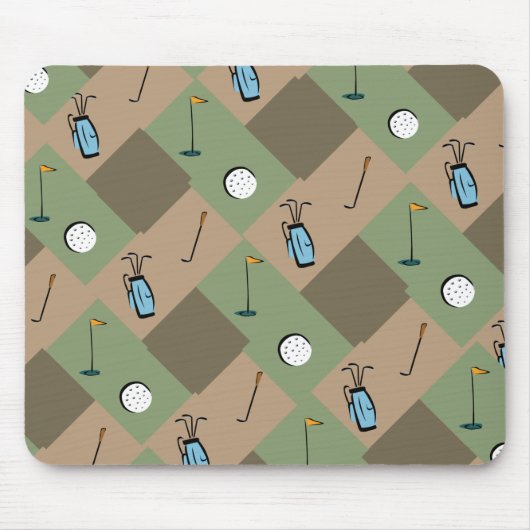 Camouflagegolf Tage Mousepad (Vorne)