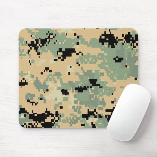 CamouflageMausunterlage Mousepad (Mit Mouse)