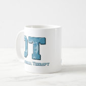 Camouflagen blau kaffeetasse (Vorderseite Links)