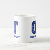 Camouflagen dunkelblau kaffeetasse (Mittel)