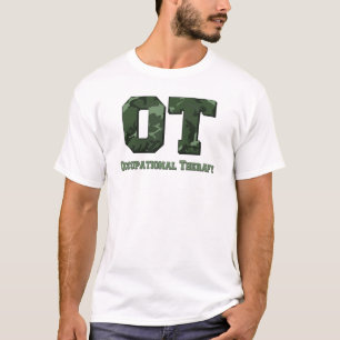Camouflagen dunkelgrün T-Shirt