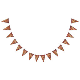 Camp Aborigine Art Bunting Wimpelkette