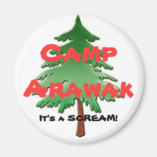 Camp Arawak Magnet (Vorne)