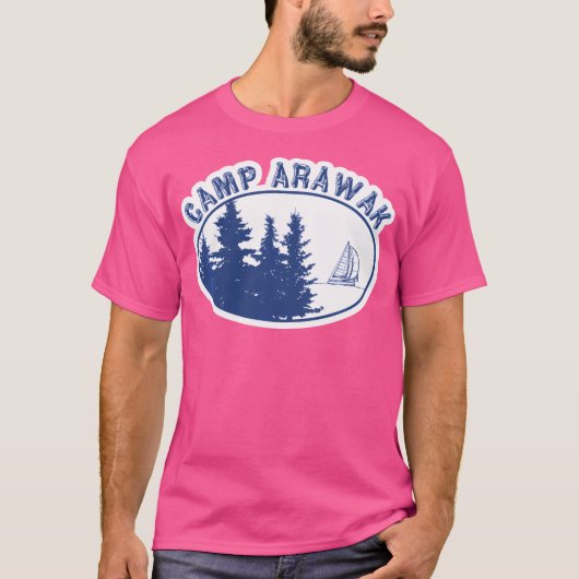 Camp Arawak Retro Summer Camp Shirt (Vorderseite)