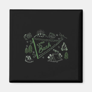 Camp Bach Abenteuer Camping Junggesellinnenparty D Magnet