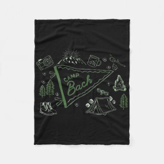 Camp Bach Adventure Camping Junggeselinnen-Abschie Fleecedecke
