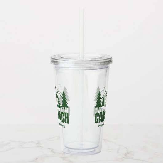 Camp Bach Bachelorette Acryltrinkbecher (Rechts)
