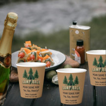 Camp Bach Bachelorette Rustikales Zelt Party Custo