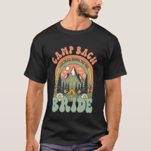 Camp Bach Braut Retro-Camping Junggesellinnenabsch T-Shirt