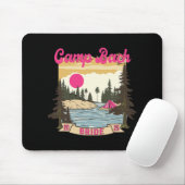 Camp Bach Bride Bridesmaid Retro Camping Bachelore Mousepad (Mit Mouse)
