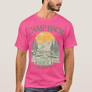 Camp Bach Bride Retro-Camping-Junggesellinnenabsch T-Shirt