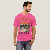 Camp Bach Bride Squad Wandern Camping Bachelorette T-Shirt (Vorne ganz)