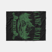 Camp Bach Bridge Wandern Camping Junggeselinnen-Ab Fleecedecke (Vorderseite (Horizontal))