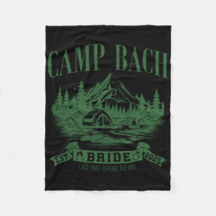 Camp Bach Bridge Wandern Camping Junggeselinnen-Ab Fleecedecke