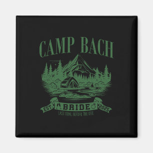 Camp Bach Bridge Wandern Camping Junggeselinnen-Ab Magnet