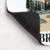 Camp Bach Bridge Wandern Camping Junggeselinnen-Ab Mousepad (Ecke)