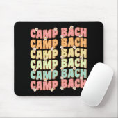Camp Bach Groovy Bride Squad Camping Bachelorette Mousepad (Mit Mouse)