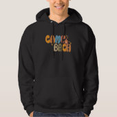 Camp Bach Happy Camper Camping Groovy Hoodie (Vorderseite)