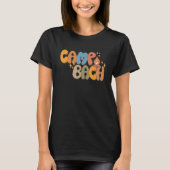 Camp Bach Happy Camper Camping Groovy T-Shirt (Vorderseite)