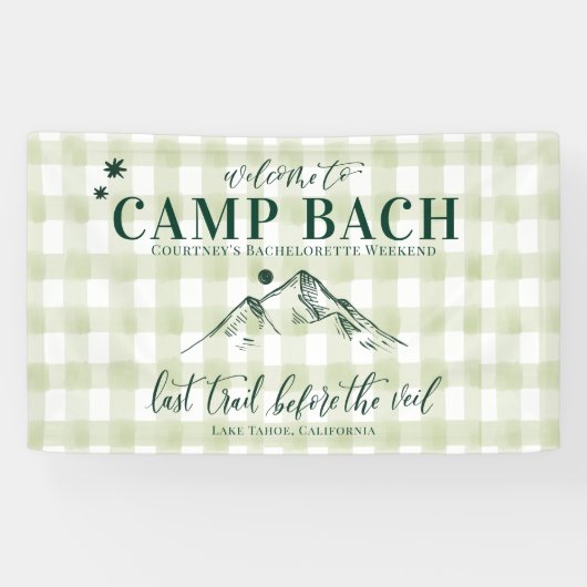 CAMP BACH-Letzter Weg zum Veil Begrüßungsbanner Banner (Horizontal)