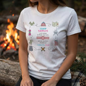 Camp Bach Wilderness Bachelorette Party T-Shirt