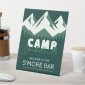 Camp Bachelorette 8X10 Sockelschild (In SItu)