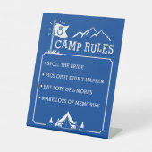 Camp Bachelorette 8X10 Sockelschild (Vorderseite)