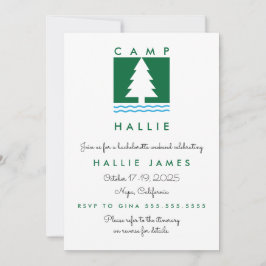 Camp Bachelorette Bach Wochenende Ausflug & Tour Einladung