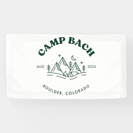 Camp Bachelorette Banner (Horizontal)