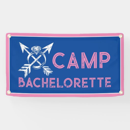 Camp Bachelorette Banner (Horizontal)