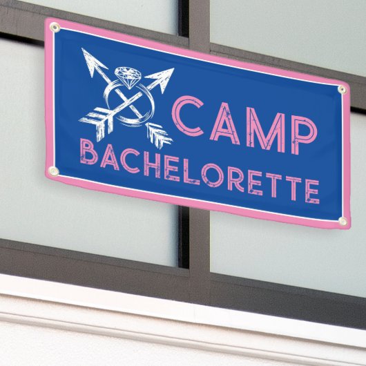 Camp Bachelorette Banner (Äußeres Gebäude)