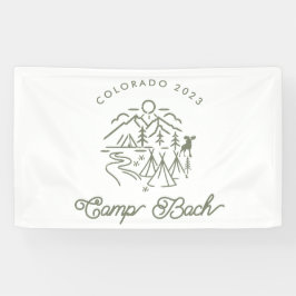 Camp Bachelorette Banner/ Hintergrund Banner