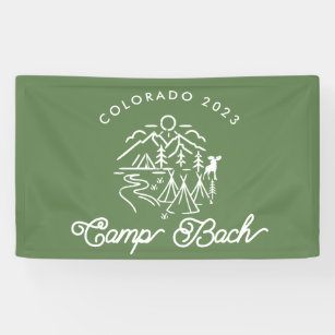 Camp Bachelorette Banner/ Hintergrund Banner