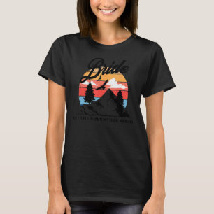 Camp Bachelorette Bride Rustikale Hochzeitsfeier i T-Shirt