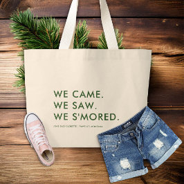 Camp Bachelorette Camping Funny Bridesmaids Gesche Jumbo Stoffbeutel