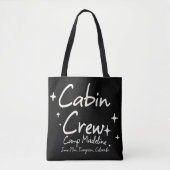 Camp Bachelorette Camping Handgezeichnete Crew Sch Tasche (Vorderseite)