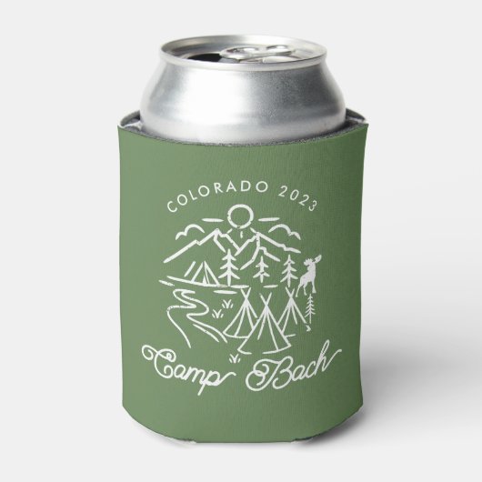 Camp Bachelorette Can Cooler / Coozie Dosenkühler (Kanne Vorderseite)