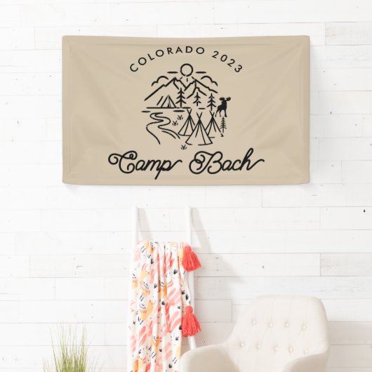Camp Bachelorette Custom Banner (Insitu)