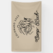 Camp Bachelorette Custom Banner (Vertikal)