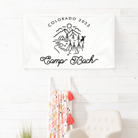 Camp Bachelorette Custom Banner (Insitu)