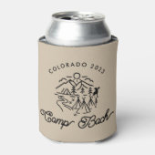 Camp Bachelorette Custom Can Cooler/ Coozie Dosenkühler (Kanne Vorderseite)